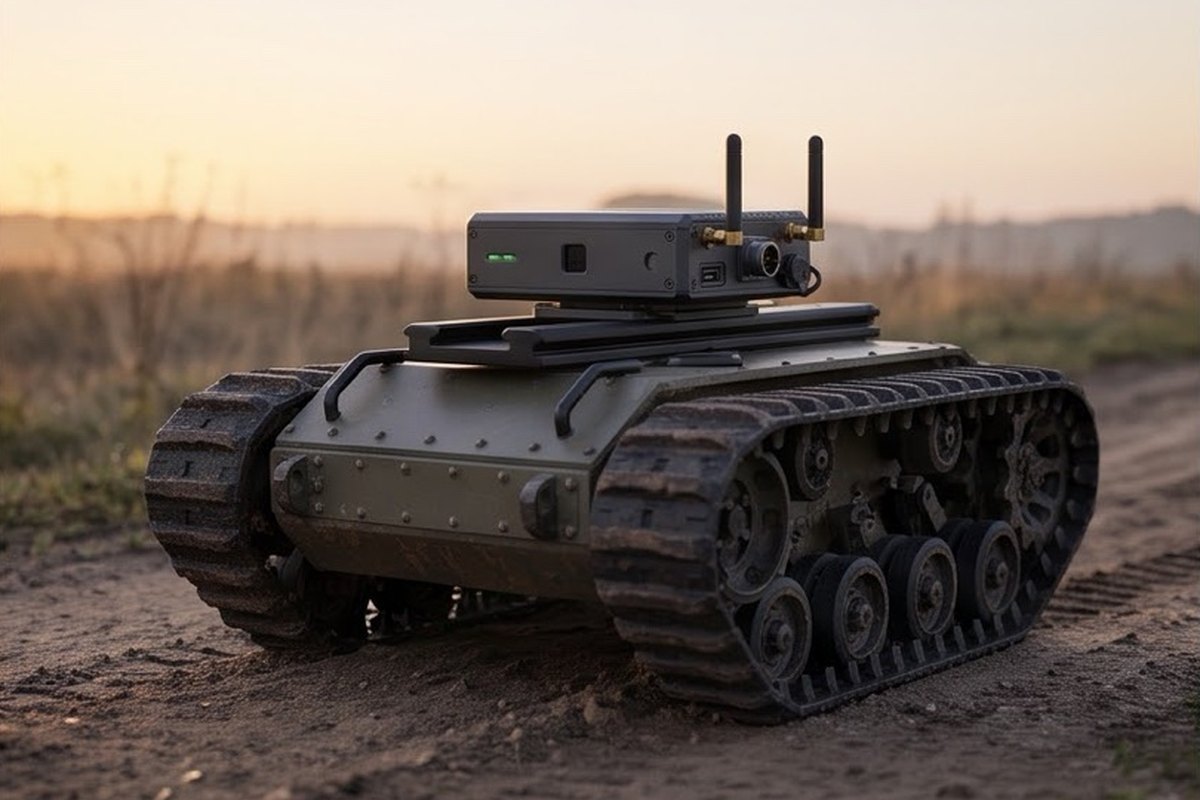 FMM-L module mounted on an unmanned ground vehicle.